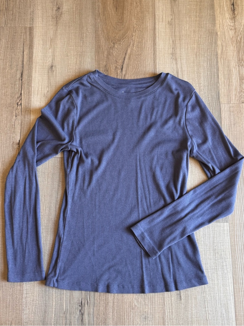 A New Day Ribbed Long Sleeve Top